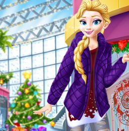Принцессы Диснея: Поход в торговый центр перед Рождеством
