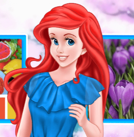 Принцесса Ариэль: Весенние цветовые комбинации