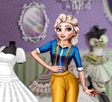 Шьем модное платье с принцессой Эльзой