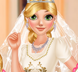 Свадебная прическа принцессы Рапунцель