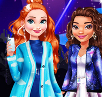 Поп новогодняя вечеринка лучших подружек принцесс диснея